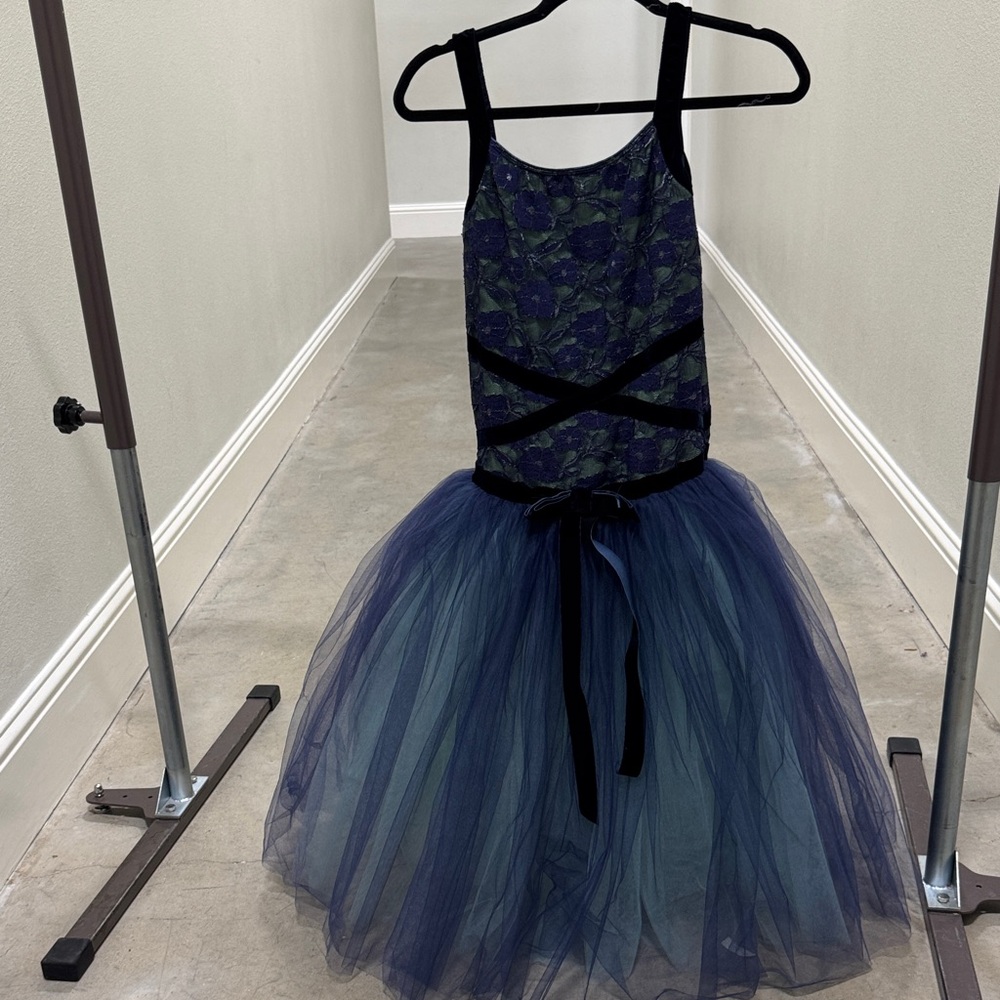 Revolution Midnight Blue Kids Dance Costume